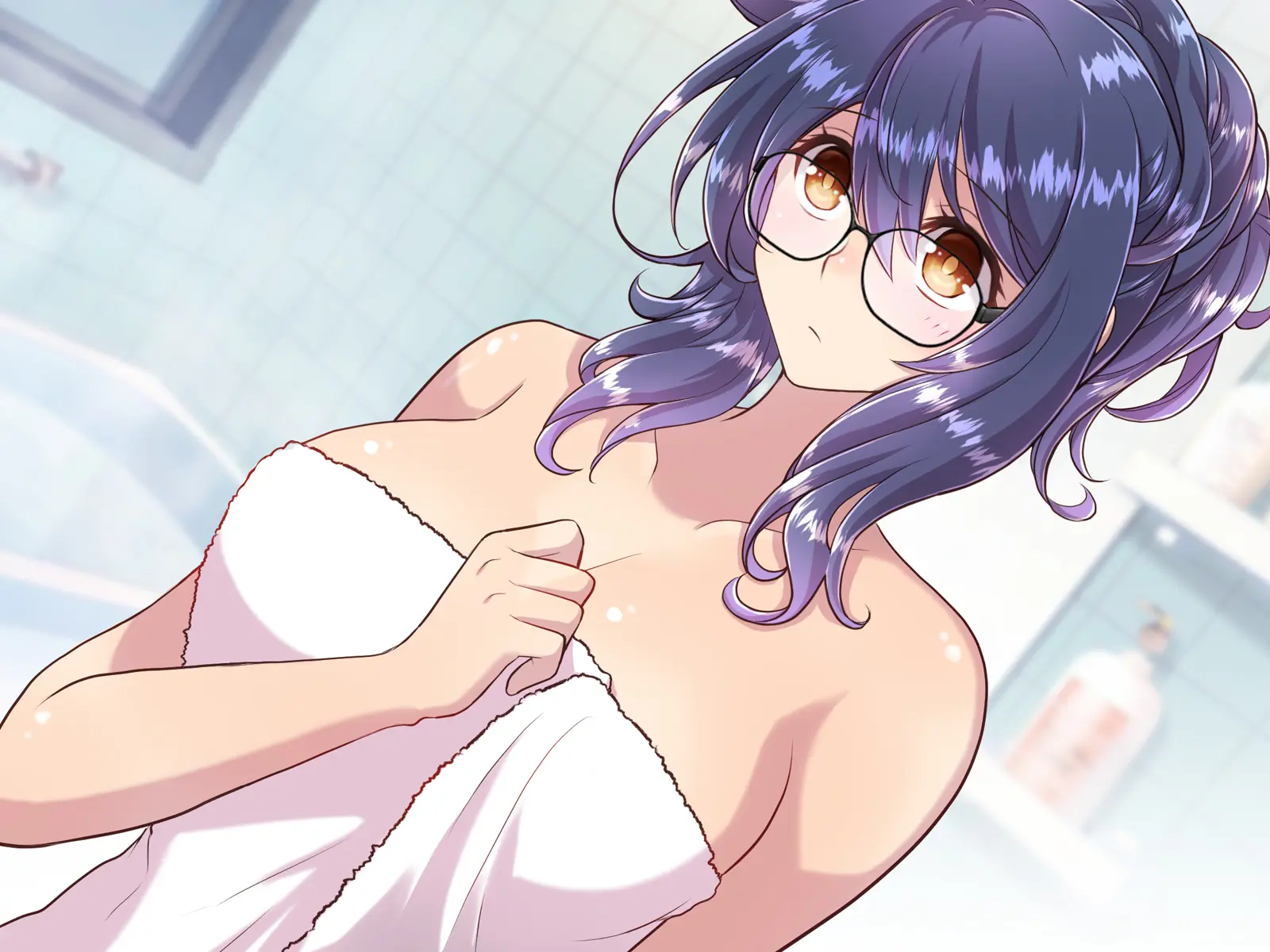 Noroi De Nyotaika Shita Megane De Noppona Ore Ga Namaiki Kouhai To H Suru Koto Ni Natta Koto No Tenmatsu | 저주로 여체화해버린 안경에 키다리인 내가 건방진 후배와 H 해버리게 된 사건의 전말